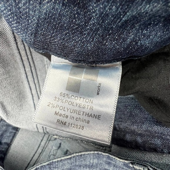 #25 Y2K Salt Works New York City Med Rise Boot Cut Jeans with Jeweled Pockets - Picture 7 of 11